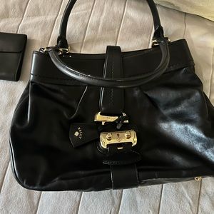 Bally top two handle leather Bally . Excellent condition.